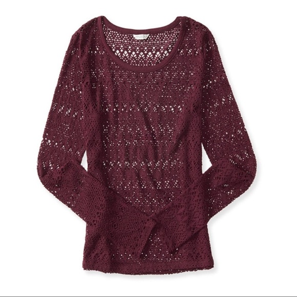 Aeropostale Crochet Top - Picture 1 of 3